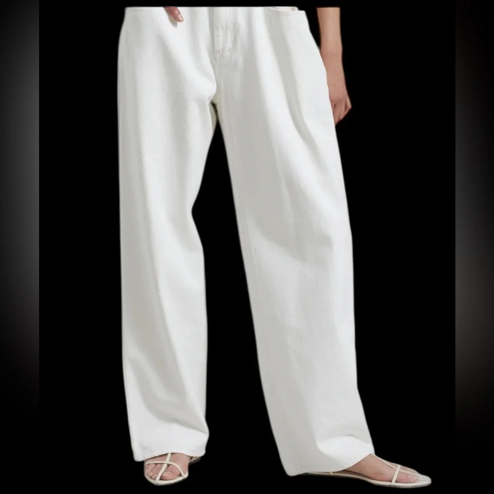 Frankie Shop Women's White Jeans - Picture 7 of 15
